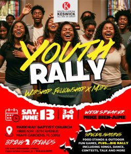South Florida Keswick 2026 Youth Rally